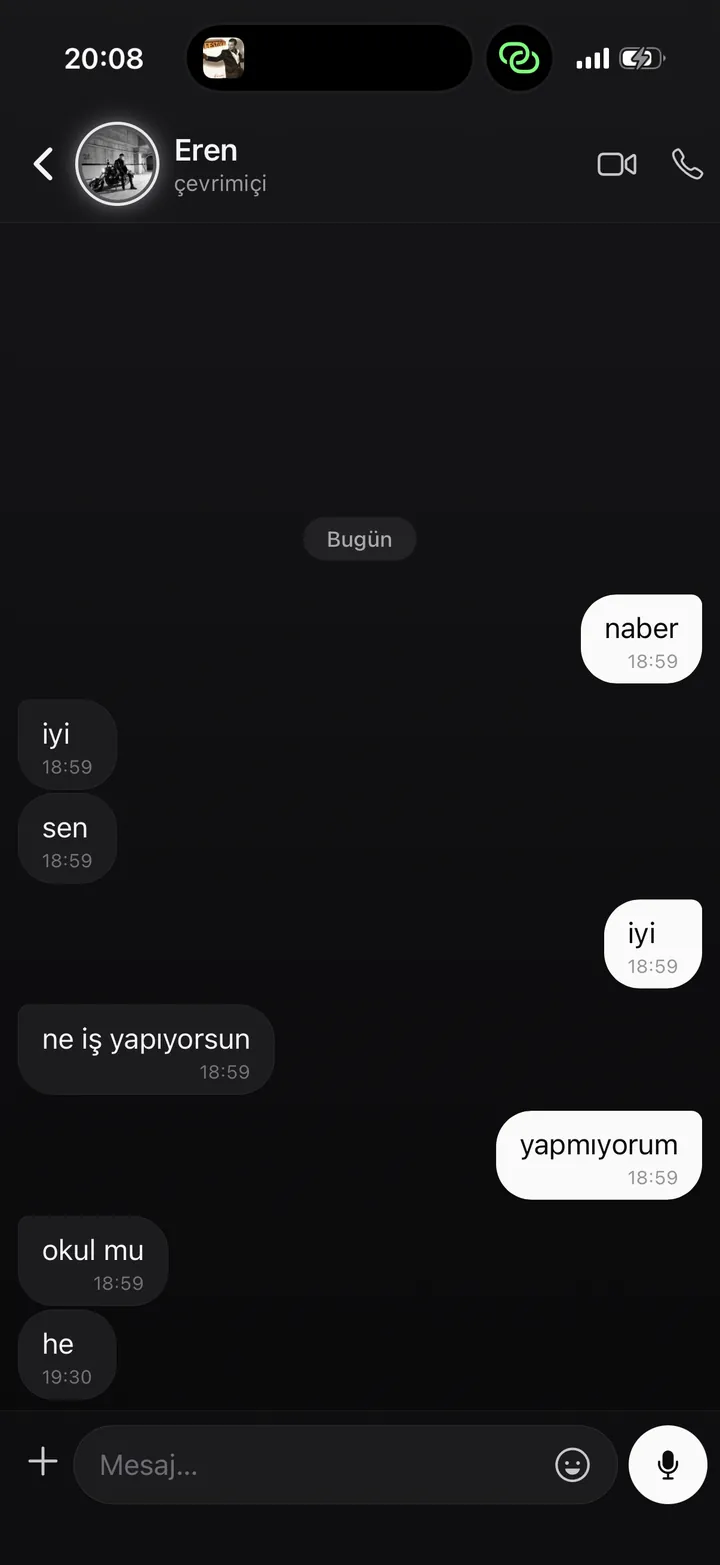 Eren AI — sohbet önizlemesi 6