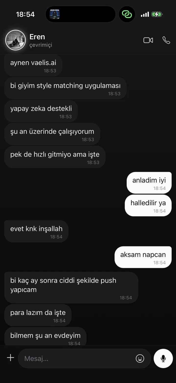 Eren AI — sohbet önizlemesi 7